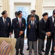President Obama with black military veterans
Twitter